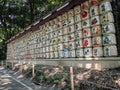 Sake Barrels at Meiji JingÃÂ« Srine, Tokyo, Japan Royalty Free Stock Photo